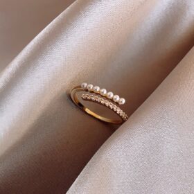 pearl bijou ring (GOLD) / リング #R3