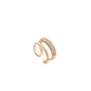 double bijou ring (GOLD) / リング #R11
